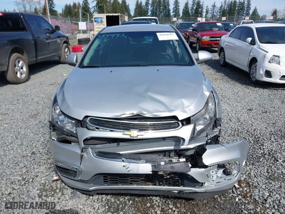 2015 Chevrolet Cruze LT with VIN 1G1PE5SB6F7247298, listed as a IAAI auction lot 41850387 with 83,640 mi miles. Bid and sale history available at carsss.com. Image 11.