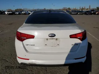 2013 Kia Optima EX z VIN 5XXGN4A70DG213912, wystawiony jako Copart lot #46849165 z przebiegiem Nie podano mil oraz Szkoda całkowita • Salvage title. Historia ofert i sprzedaży dostępna na DreamBid. Obrazek 6.
