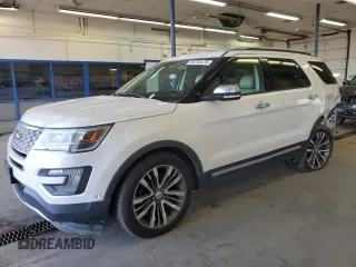 2016 Ford Explorer Platinum with VIN 1FM5K8HT1GGB67252, listed as a Copart auction lot 50235475 with 105,061 mi miles and Salvage Title. Bid and sale history available at DreamBid. Image 1.