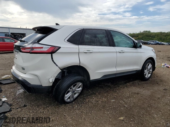 2020 Ford Edge SEL z VIN 2FMPK4J93LBB19642, wystawiony jako Copart lot #56647095 z przebiegiem 29 638 mil mil oraz Szkoda całkowita • Salvage title. Historia ofert i sprzedaży dostępna na DreamBid. Obrazek 3.