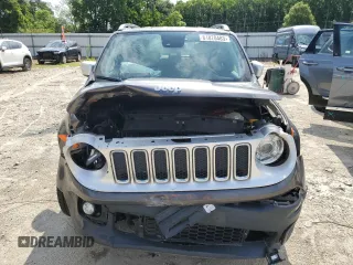 2018 Jeep Renegade Limited with VIN ZACCJADB7JPH12741, listed as a Copart auction lot 61870483 with 63,182 mi miles and Salvage title. Bid and sale history available at DreamBid. Image 5.