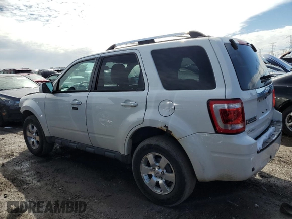 2012 Ford Escape Limited with VIN 1FMCU0EG7CKC25124, listed as a Copart auction lot 48351205 with 129,966 mi miles and Salvage Title. Bid and sale history available at DreamBid. Image 2.