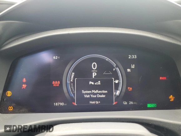 2023 Lexus RZ 450e Premium z VIN JTJAAAAB0PA012559, wystawiony jako Copart lot #43993495 z przebiegiem 18 790 mil mil oraz Szkoda całkowita • Salvage title. Historia ofert i sprzedaży dostępna na DreamBid. Obrazek 9.