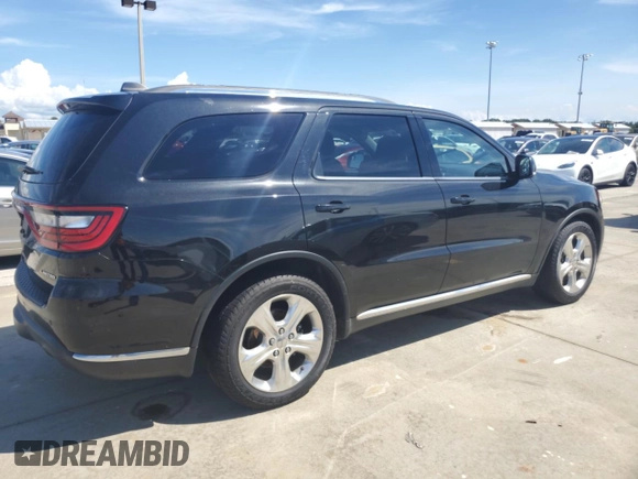 2014 Dodge Durango Limited with VIN 1C4SDHDT0EC277916, listed as a Copart auction lot 73820614 with 78,401 mi miles and Salvage title. Bid and sale history available at DreamBid. Image 3.