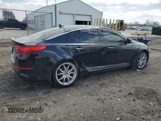 2015 Kia Optima SX Turbo with VIN 5XXGR4A61FG381136, listed as a Copart auction lot 52709315 with 48,751 mi miles and Salvage Title. Bid and sale history available at carsss.com. Image 3.