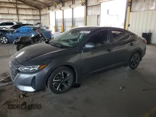 2024 Nissan Sentra SV z VIN 3N1AB8CV0RY377955, wystawiony jako Copart lot #58603515 z przebiegiem 16 062 mil mil oraz Szkoda całkowita • Salvage title. Historia ofert i sprzedaży dostępna na DreamBid. Obrazek 1.