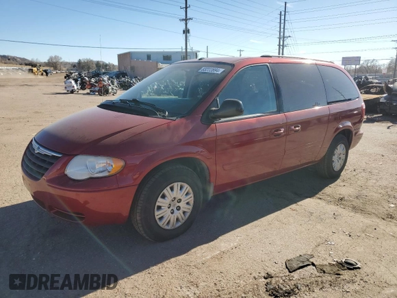 2006 Chrysler Town & Country LWB LX with VIN 2A4GP44R36R846870, listed as a Copart auction lot 83222894 with 98,379 mi miles and Clean Title. Bid and sale history available at carsss.com. Image 1.