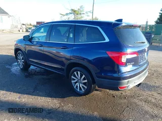 2019 Honda Pilot EX-L with VIN 5FNYF6H55KB024934, listed as a IAAI auction lot 41878656 with 102,129 mi miles. Bid and sale history available at carsss.com. Image 3.