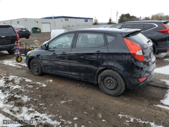 2014 Hyundai Accent SE with VIN KMHCU5AE8EU184754, listed as a Copart auction lot 50075125 with 123,984 mi miles and Clean Title. Bid and sale history available at carsss.com. Image 2.