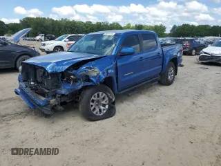 2018 Toyota Tacoma SR5 z VIN 3TMAZ5CN4JM075927, wystawiony jako Copart lot #56011115 z przebiegiem 74 686 mil mil oraz Szkoda całkowita • Salvage title. Historia ofert i sprzedaży dostępna na DreamBid. Obrazek 1.