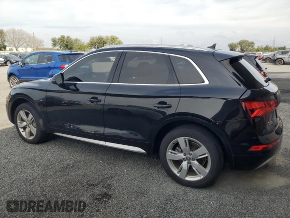 2019 Audi Q5 Premium Plus with VIN WA1BNAFY3K2076956, listed as a Copart auction lot 76381344 with 114,110 mi miles and Non Repairable. Bid and sale history available at carsss.com. Image 2.