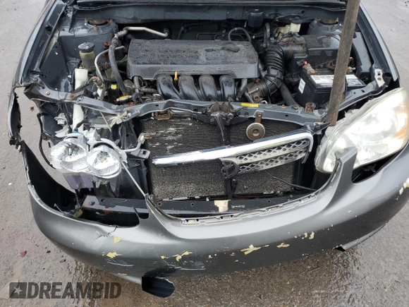 2006 Toyota Corolla CE with VIN 2T1BR32E06C635243, listed as a Copart auction lot 55231625 with 102,081 mi miles and Salvage Title. Bid and sale history available at DreamBid. Image 11.