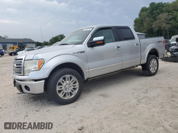 2010 Ford F-150 XL with VIN 1FTFW1EV6AFD84772, listed as a Copart auction lot 55763735 with Not provided miles and Salvage title. Bid and sale history available at DreamBid. Image 1.