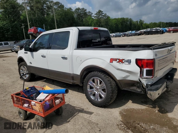 2019 Ford F-150 XL with VIN 1FTEW1E51KFD33077, listed as a Copart auction lot 53943415 with 74,754 mi miles and Salvage title. Bid and sale history available at DreamBid. Image 2.