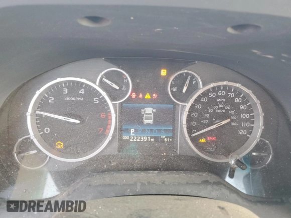 2016 Toyota Tundra 4WD Truck LTD with VIN 5TFHY5F19GX550937, listed as a Copart auction lot 50240424 with 222,391 mi miles. Bid and sale history available at carsss.com. Image 9.
