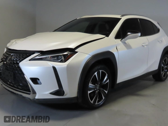 2019 Lexus UX 200 z VIN JTHY3JBH4K2014363, wystawiony jako Copart lot #58555715 z przebiegiem 92 751 mil mil oraz Szkoda całkowita • Salvage title. Historia ofert i sprzedaży dostępna na DreamBid. Obrazek 2.
