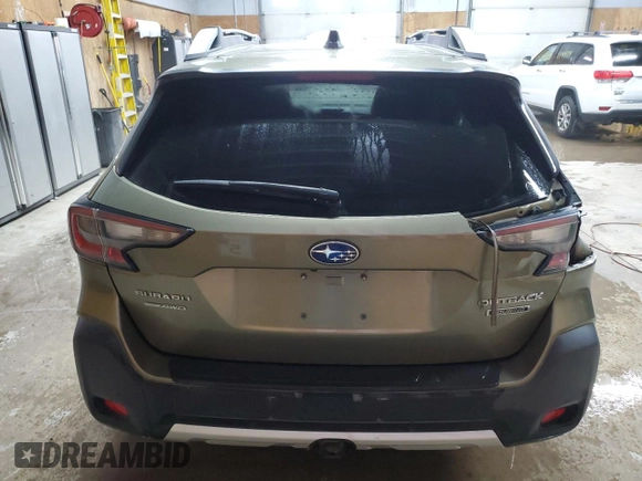 2023 Subaru Outback Touring with VIN 4S4BTAPC2P3125480, listed as a Copart auction lot 57639095 with 41,588 mi miles and Clean title. Bid and sale history available at DreamBid. Image 6.