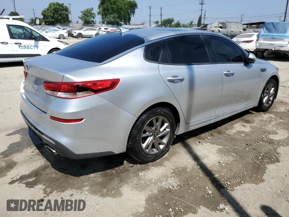 2019 Kia Optima LX with VIN 5XXGT4L35KG343102, listed as a Copart auction lot 63123705 with 100,114 mi miles and Clean title. Bid and sale history available at DreamBid. Image 3.