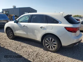 2015 Acura MDX Technology with VIN 5FRYD4H43FB007037, listed as a Copart auction lot 63793695 with 141,655 mi miles and Salvage title. Bid and sale history available at DreamBid. Image 2.