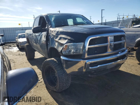 2012 Ram 2500 Big Horn with VIN 3C6UD5DL1CG283491, listed as a Copart auction lot 86823304 with 0 mi miles and Salvage Title. Bid and sale history available at carsss.com. Image 4.