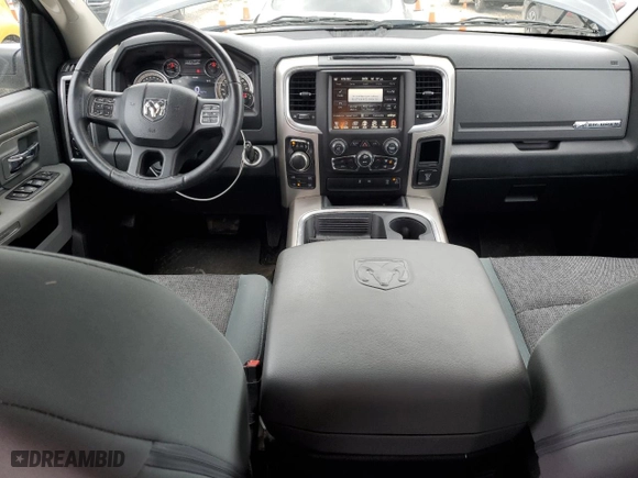 2017 Ram 1500 Big Horn with VIN 1C6RR7LG6HS581655, listed as a Copart auction lot 50875415 with 57,067 mi miles and Salvage Title. Bid and sale history available at carsss.com. Image 8.