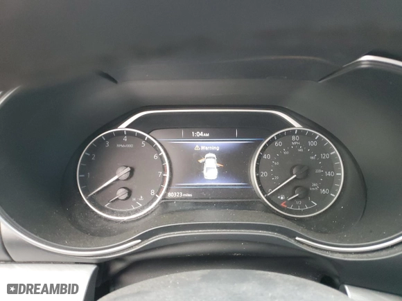 2017 Nissan Maxima SV with VIN 1N4AA6AP8HC440130, listed as a Copart auction lot 83449764 with 80,323 mi miles and Salvage Title. Bid and sale history available at carsss.com. Image 9.