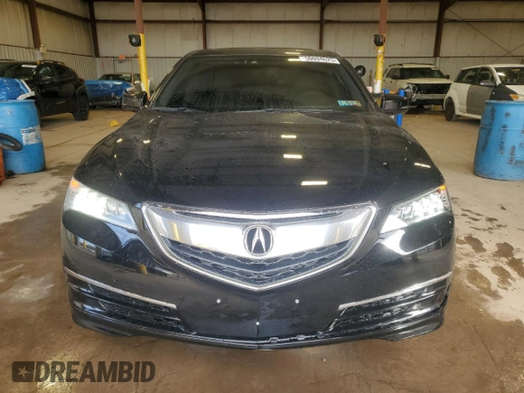 2015 Acura TLX V6 Tech with VIN 19UUB2F51FA006355, listed as a Copart auction lot 50694625 with 70,174 mi miles and Salvage Title. Bid and sale history available at carsss.com. Image 5.