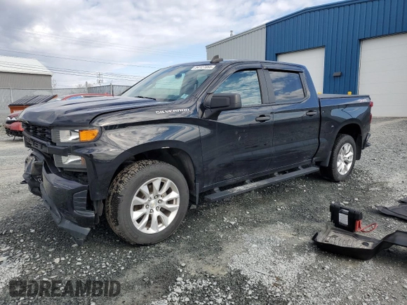 2020 Chevrolet Silverado 1500 with VIN 1GCPYBEK1LZ235441, listed as a Copart auction lot 54127055 with 137,809 mi miles and Salvage Title. Bid and sale history available at DreamBid. Image 1.
