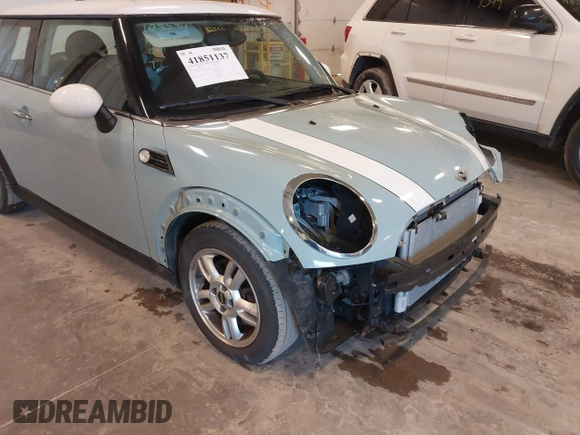 2013 MINI Cooper Hardtop with VIN WMWSU3C56DT373471, listed as a IAAI auction lot 41851137 with 52,825 mi miles. Bid and sale history available at carsss.com. Image 13.
