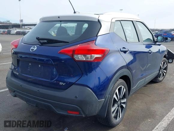 2020 Nissan Kicks SV z VIN 3N1CP5CV0LL491662, wystawiony jako IAAI lot #41610286 z przebiegiem 66 910 mil mil oraz . Historia ofert i sprzedaży dostępna na DreamBid. Obrazek 4.