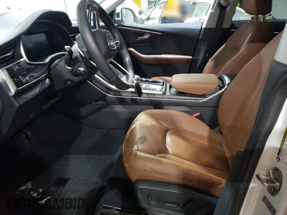 2022 Audi Q8 Prestige with VIN WA1FVBF18ND023009, listed as a Copart auction lot 88035005 with 29,606 mi miles and Salvage Title. Bid and sale history available at carsss.com. Image 7.