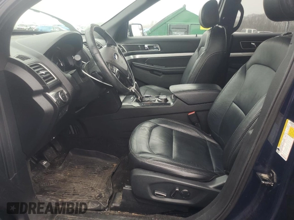2017 Ford Explorer XLT with VIN 1FM5K8D85HGD32724, listed as a Copart auction lot 49831835 with 109,629 mi miles and Salvage Title. Bid and sale history available at DreamBid. Image 7.