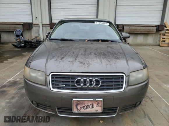 2005 Audi A4 3.0L with VIN WAUDT48H95K006723, listed as a Copart auction lot 51046784 with 148,948 mi miles and Clean Title. Bid and sale history available at carsss.com. Image 5.