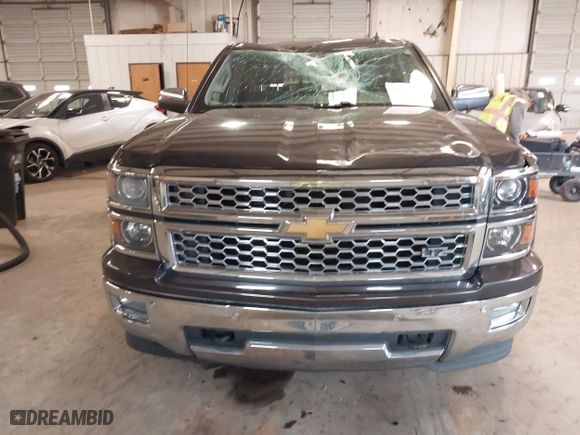 2014 Chevrolet Silverado 1500 LTZ with VIN 3GCUKSEC8EG257629, listed as a IAAI auction lot 41415515 with 167,904 mi miles. Bid and sale history available at carsss.com. Image 12.