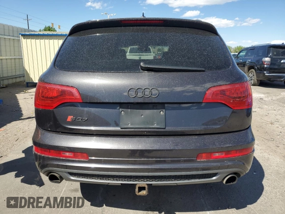 2013 Audi Q7 S line Prestige z VIN WA1DGAFE4DD009136, wystawiony jako Copart lot #57869725 z przebiegiem 253 358 mil mil oraz Czysty tytuł • Clean title. Historia ofert i sprzedaży dostępna na DreamBid. Obrazek 6.