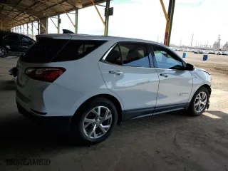 2018 Chevrolet Equinox LT with VIN 3GNAXKEX8JS510843, listed as a Copart auction lot 53746805 with 99,188 mi miles and Salvage Title. Bid and sale history available at carsss.com. Image 3.