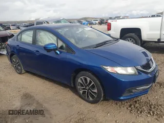 2014 Honda Civic Sedan EX with VIN 19XFB2F88EE066016, listed as a Copart auction lot 51617565 with 0 mi miles and Salvage Title. Bid and sale history available at carsss.com. Image 4.