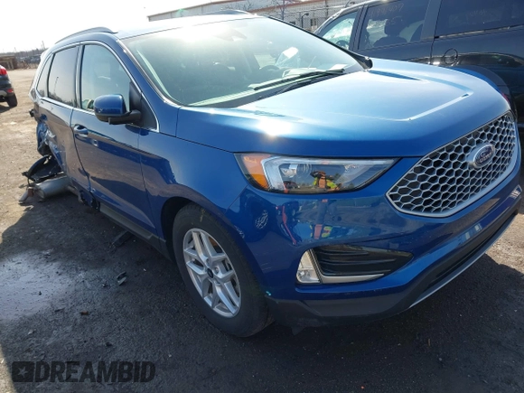 2024 Ford Edge SEL z VIN 2FMPK4J96RBA12822, wystawiony jako IAAI lot #41940628 z przebiegiem 8 981 mil mil oraz . Historia ofert i sprzedaży dostępna na DreamBid. Obrazek 1.