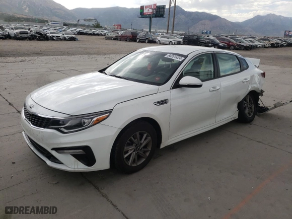 2019 Kia Optima LX with VIN 5XXGT4L31KG306497, listed as a Copart auction lot 61409194 with 48,831 mi miles and Salvage Title. Bid and sale history available at carsss.com. Image 1.