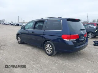 2008 Honda Odyssey EX with VIN 5FNRL38488B100013, listed as a IAAI auction lot 42019905 with 143,923 mi miles. Bid and sale history available at carsss.com. Image 3.
