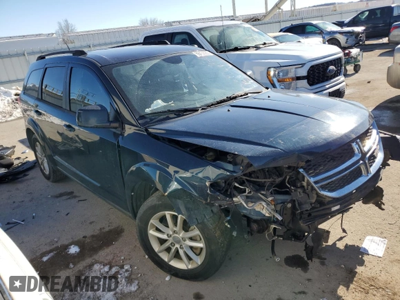 2014 Dodge Journey SXT with VIN 3C4PDCBB6ET104795, listed as a Copart auction lot 88402935 with 144,795 mi miles and Salvage Title. Bid and sale history available at carsss.com. Image 4.