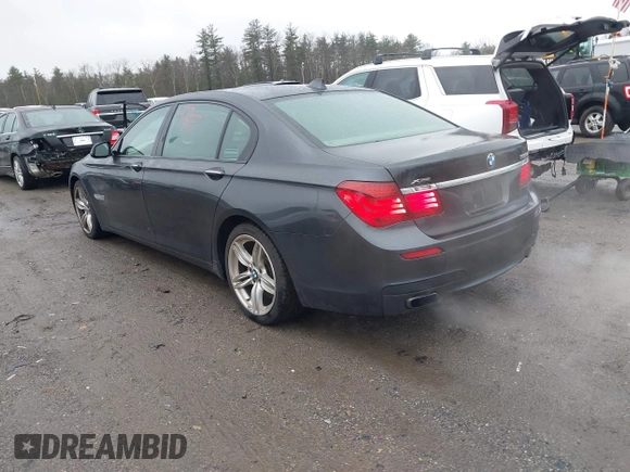 2013 BMW 7 Series 750Li xDrive with VIN WBAYF8C56DD140816, listed as a IAAI auction lot 41709920 with 157,842 mi miles and . Bid and sale history available at DreamBid. Image 3.