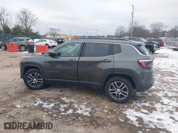 2017 Jeep Compass Latitude with VIN 3C4NJCBB9HT682278, listed as a IAAI auction lot 41240909 with 133,766 mi miles and . Bid and sale history available at DreamBid. Image 14.