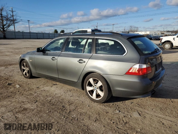 2006 BMW 5 Series 530xi with VIN WBANN73556B799064, listed as a Copart auction lot 87372444 with 230,613 mi miles and Salvage Title. Bid and sale history available at carsss.com. Image 2.