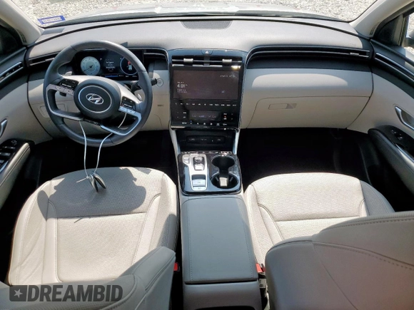 2023 Hyundai Tucson Limited with VIN 5NMJE3AE0PH280059, listed as a Copart auction lot 58446985 with 9,769 mi miles and Salvage title. Bid and sale history available at DreamBid. Image 8.