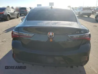 2022 Acura ILX Premium with VIN 19UDE2F7XNA005387, listed as a Copart auction lot 89003205 with Not Provided miles and Salvage Title. Bid and sale history available at DreamBid. Image 6.