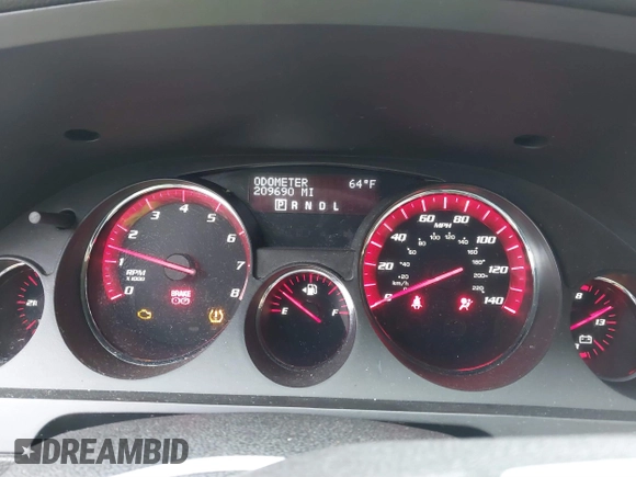 2008 GMC Acadia SLT1 with VIN 1GKER23738J298912, listed as a IAAI auction lot 41053717 with 209,690 mi miles. Bid and sale history available at carsss.com. Image 7.