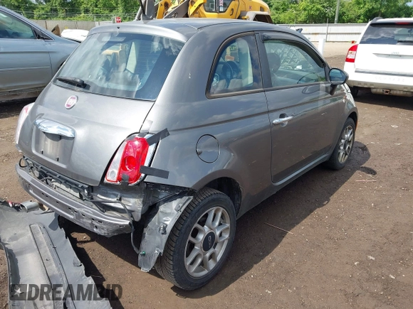 2013 FIAT 500 Pop z VIN 3C3CFFAR0DT548590, wystawiony jako IAAI lot #42442549 z przebiegiem 178 205 mil mil oraz . Historia ofert i sprzedaży dostępna na DreamBid. Obrazek 4.