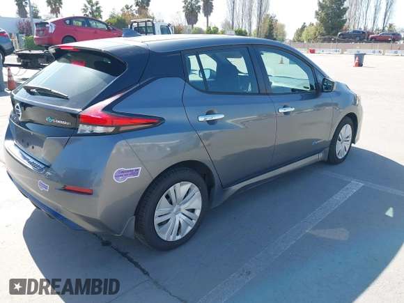 2018 Nissan LEAF S with VIN 1N4AZ1CP5JC315827, listed as a IAAI auction lot 41993989 with 41,504 mi miles and . Bid and sale history available at DreamBid. Image 4.