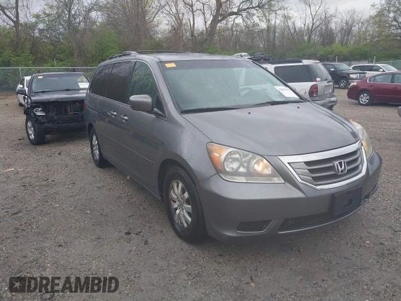 2009 Honda Odyssey EX-L with VIN 5FNRL38649B028066, listed as a IAAI auction lot 42059473 with 193,122 mi miles. Bid and sale history available at carsss.com. Image 1.